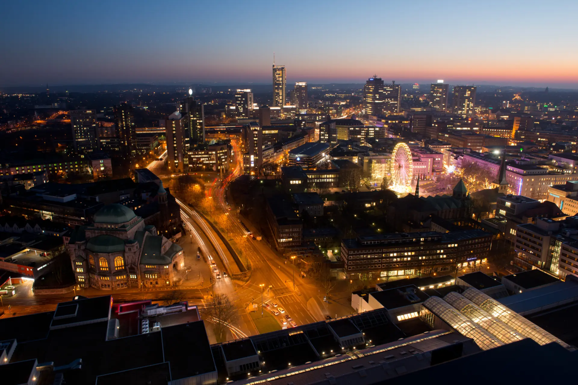 Skyline von Essen