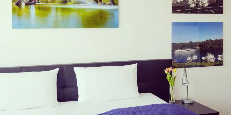 Doppelzimmer im Art Hotel Körschen