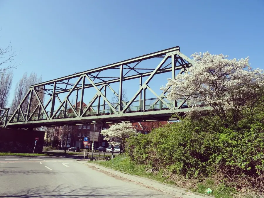 Bahntrasse in Essen-Altenessen