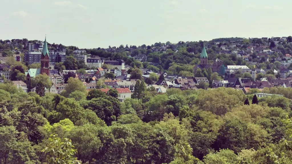 Aussicht Wirtshaus zum Purzel Richtung Werden am BaldeneySteig