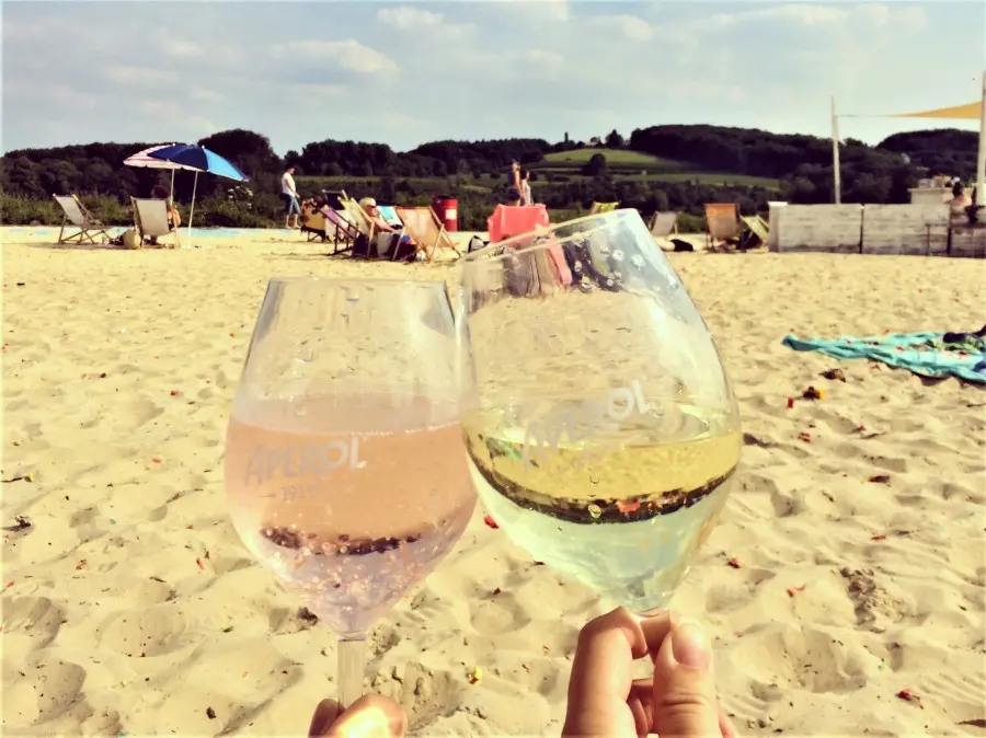 Drink am Seaside Beach Baldeney