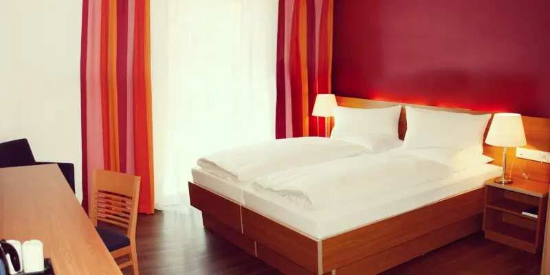 Zimmer im Hotel Franz