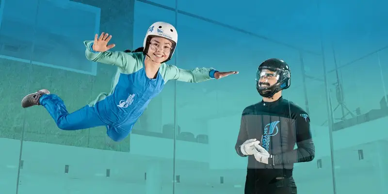 Key Visual Indoor Skydiving Bottrop