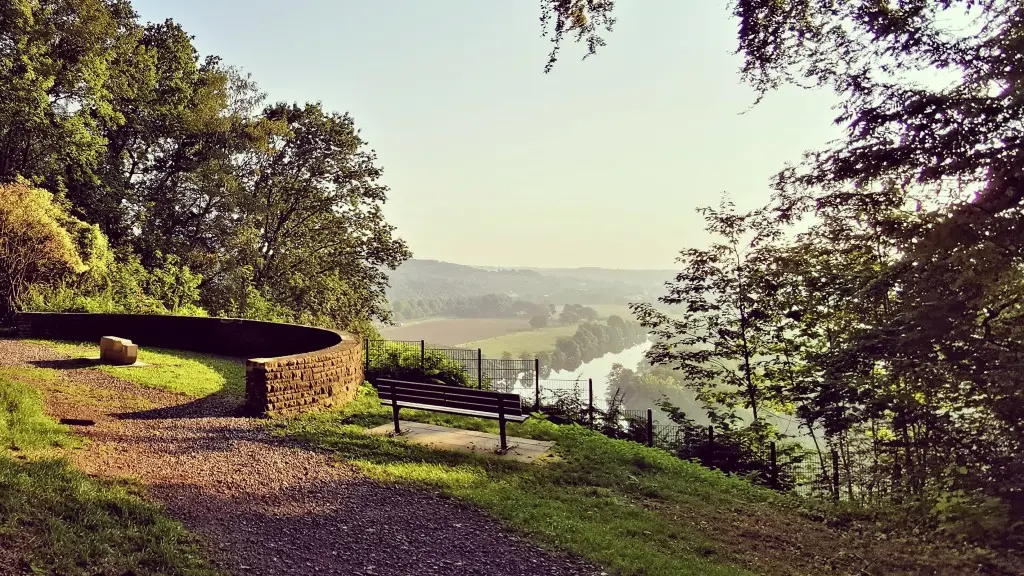 Aussicht Kettwiger Stadtwald am Kettwiger PanoramaSteig