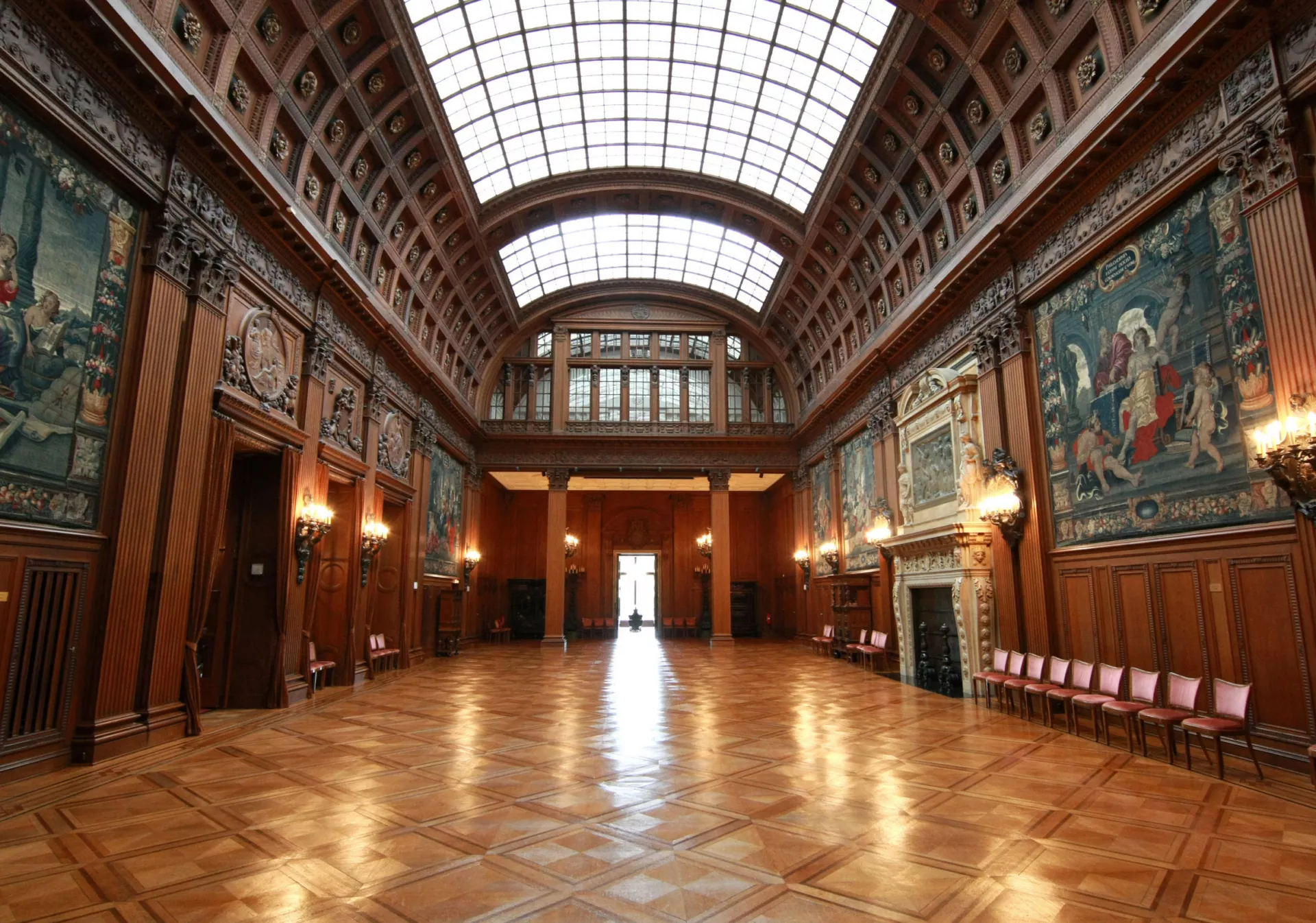 Obere Halle Villa Hügel