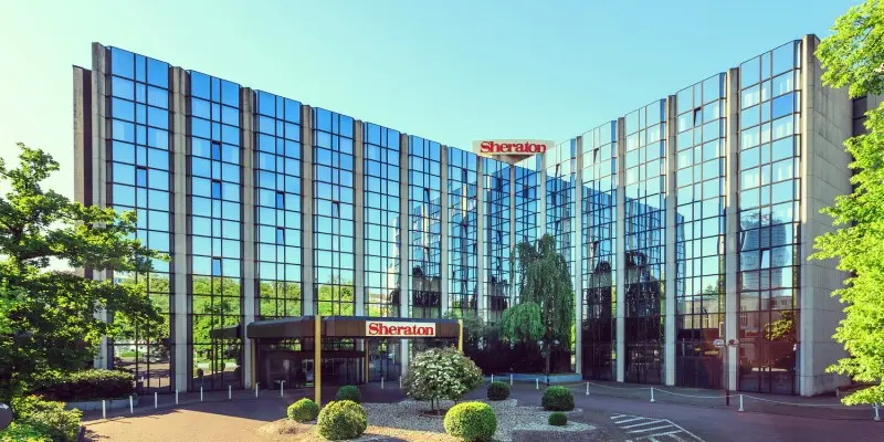 Außenansicht des Sheraton Hotel Essen