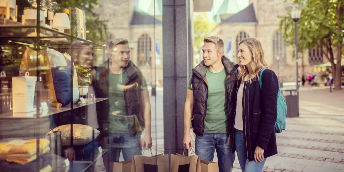 Shopping in der Essener Innenstadt
