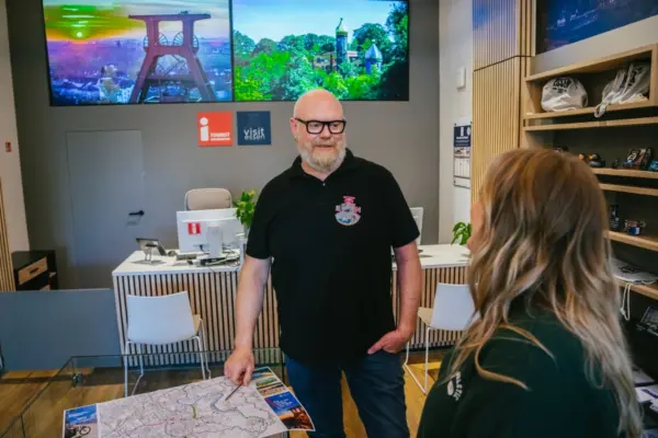 Beratung in der Tourist Info Essen